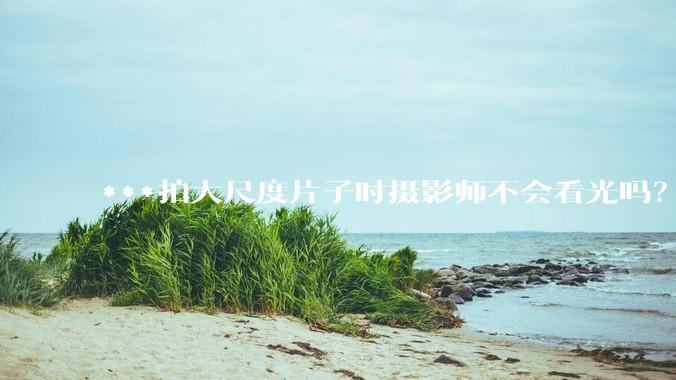 ***拍大尺度片子时摄影师不会看光吗？